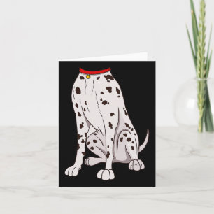 Funny Costume For Halloween Dog Animal Cosplay Card