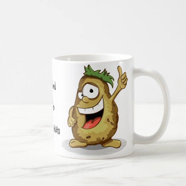 Funny Couch Potato Coffee Mug (Right)
