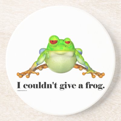 Funny Couldn't Give a Frog Cartoon