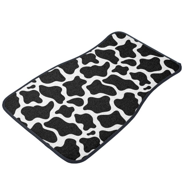 Funny Country Cow Pattern Car Floor Mats (Angled)