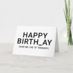 Funny Couple Birthday Gift For Boyfriend Card<br><div class="desc">Funny Birthday Card For Boyfriend And Husband,  I Love You Card,  Valentine's Day Card,  Card For Boyfriend,  Cute Card For Husband,  Birthday Card.</div>
