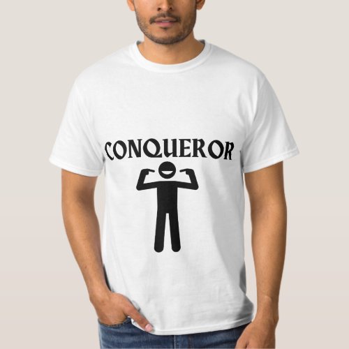 Funny Couple Shirt Conqueror Men