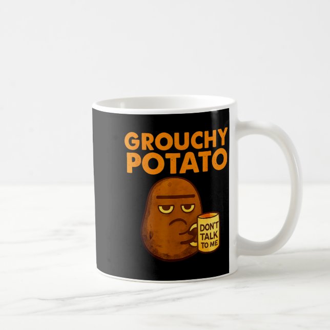 Funny Couple Sweet Tato &amp; Grouchy Tato  Coffee Mug (Right)