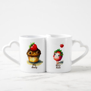 Funny Couples Coffee Mug Set