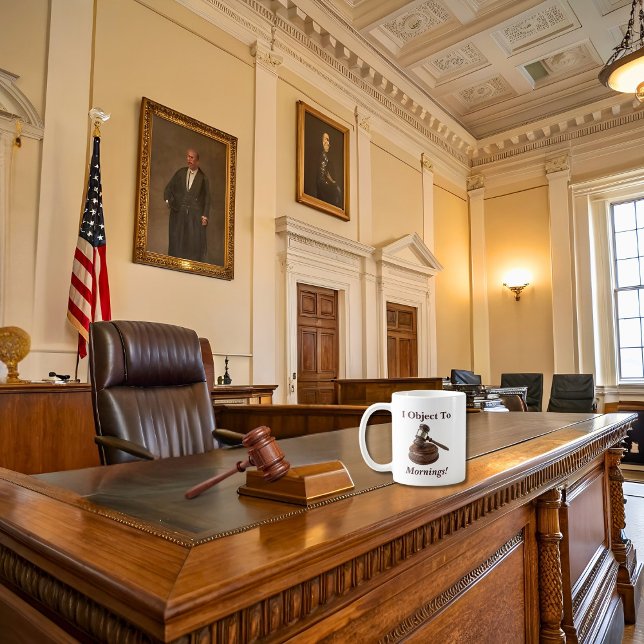 Funny Court Judge Coffee Mug (Creator Uploaded)