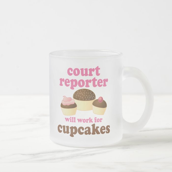 Funny Court Reporter Mugs