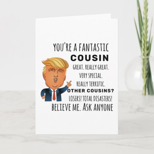 Funny Cousin Birthday Best Gift
