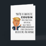 Funny Cousin Birthday Best Gift Card<br><div class="desc">Apparel gifts for men,  women,  boys,  kids,  couples and groups. Perfect for Birthdays,  Anniversaries,  School,  Graduations,  Holidays,  Christmas.</div>