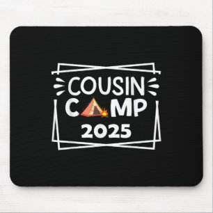 Funny Cousin Camp 2025 Camping Crew Family Vacatio Mouse Pad