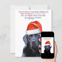 Labrador Christmas Card Funny Dog Christmas Gifts For Men - Temu