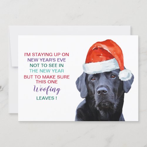 Funny Covid Christmas Dog Quarantine Year Holiday Card