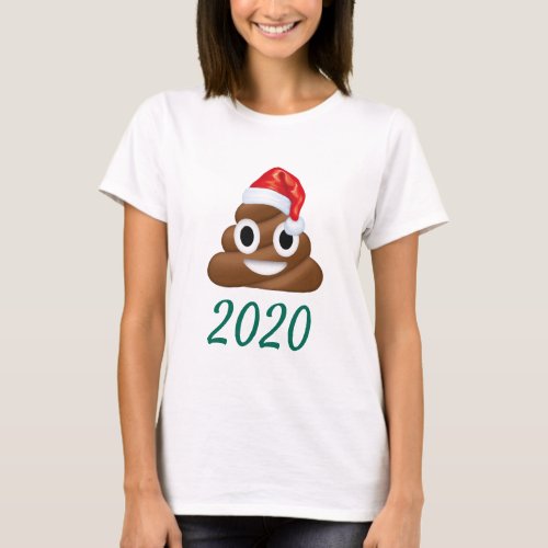 Funny Covid Christmas Pandemic Poop Quarantine T_Shirt