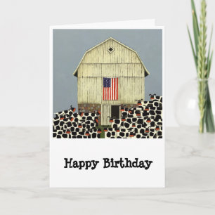 funny cow birthday card humorous
