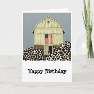 funny cow birthday card humorous