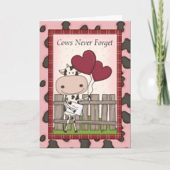 Funny Cow Birthday Delivery Card by She_Wolf_Medicine at Zazzle