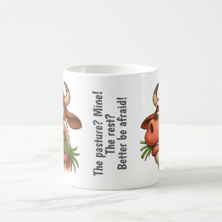Funny cow coffee mug