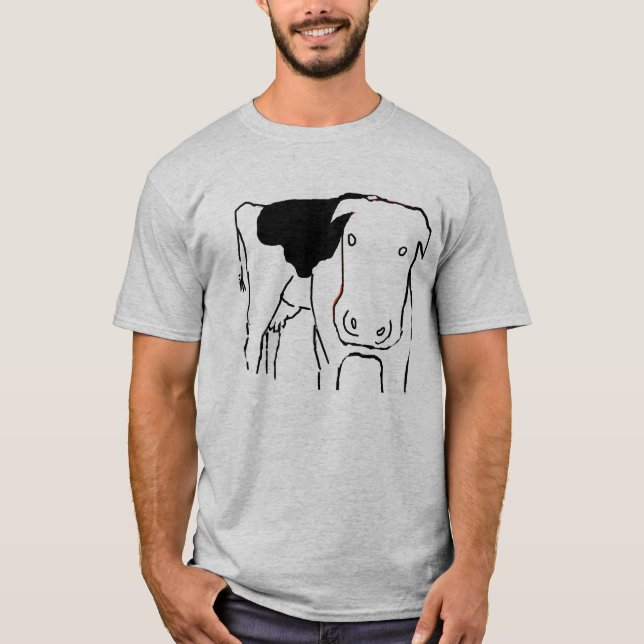 Funny Cow Dairy Farm T-Shirt (Front)
