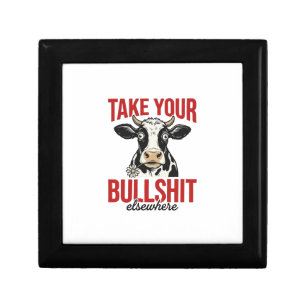 Funny Cow Elsewhere Vintage Shirt Design_ Gift Box