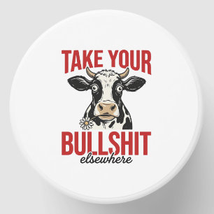 Funny Cow Elsewhere Vintage Shirt Design_ Mini Candle Favors