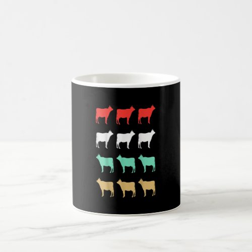 Funny Cow Gift Idea Cow Animal Farm Gift Magic Mug