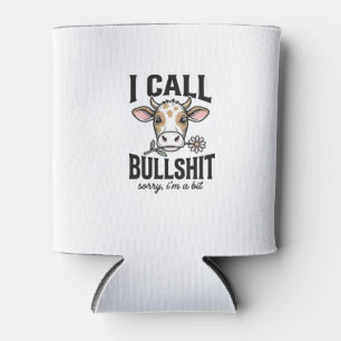 Funny Cow I Call Vintage Shirt Design_1 Can Cooler