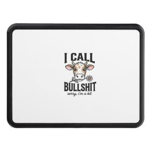 Funny Cow I Call Vintage Shirt Design_1 Hitch Cover