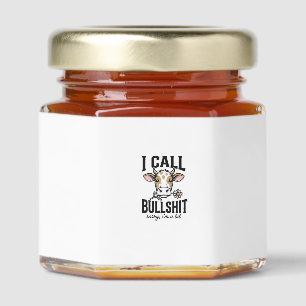 Funny Cow I Call Vintage Shirt Design_1 Honey Jar Favors