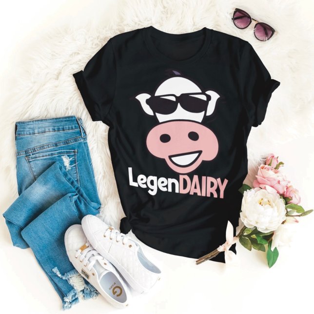 Funny Cow Pun T-Shirt (Creator Uploaded)