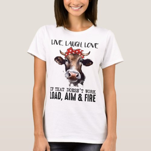 Funny Cow Saying T_Shirt