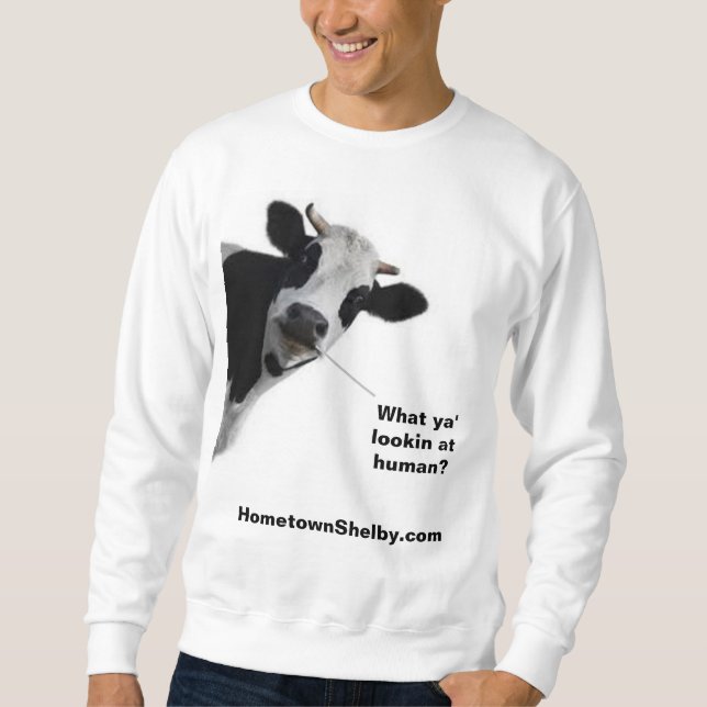 Funny cow sweatshirt (Front)