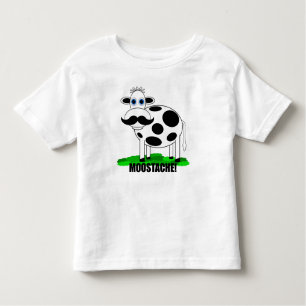 funny cow toddler t-shirt