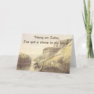 Funny Cowboy Birthday Card Humorous Western USA