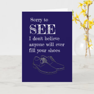 funny coworker leaving card