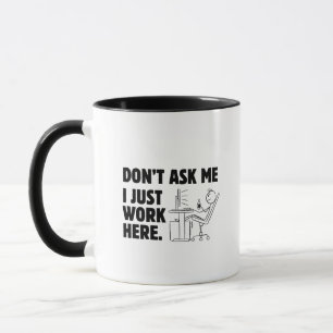 Funny Coworker Mug, Office Humor Gift Mug