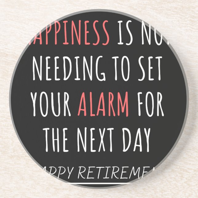 Funny coworker retirement coaster (Front)