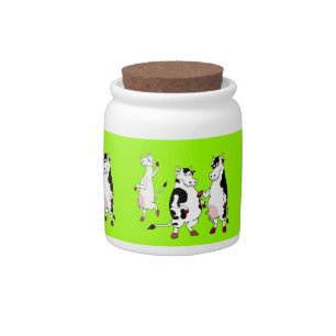 Funny Cows candy jar