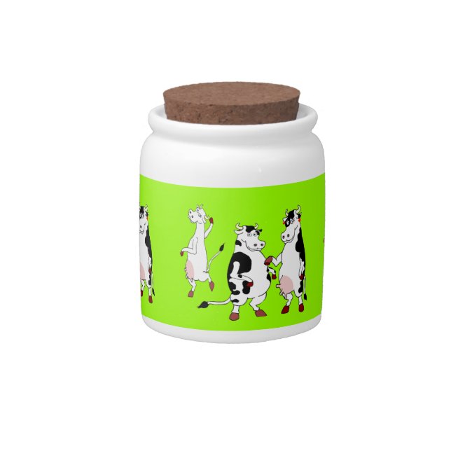 Funny Cows candy jar (Front)