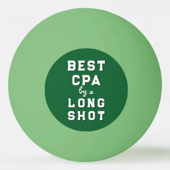 Funny Cpa Novelty Gift Ping Pong Ball by partygames at Zazzle