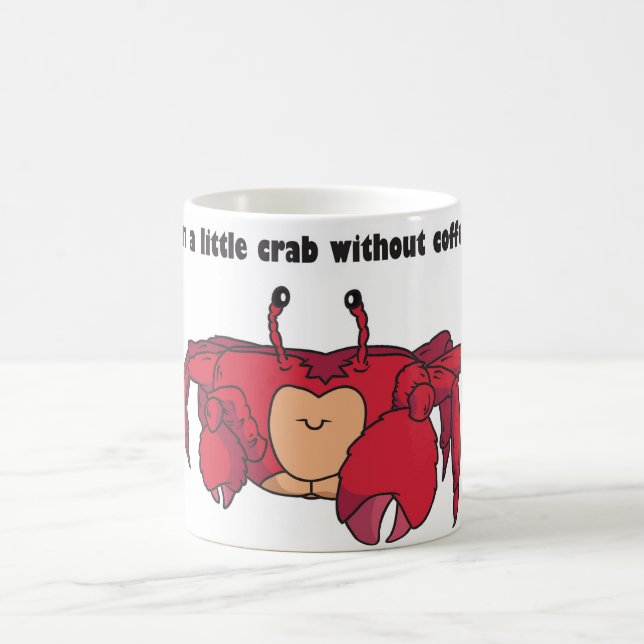 Funny Crab Coffee Mug (Center)