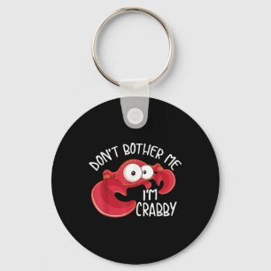 Funny Crab Costume For Men Women Crab Eating Fan C Keychain