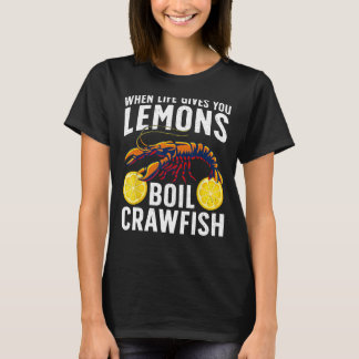 Funny Crawfish Boil For Men Women Kids Crawfish Lo T-Shirt