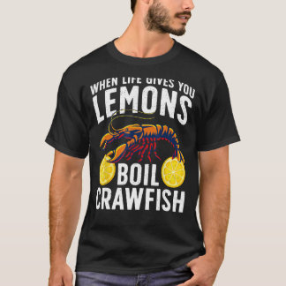 Funny Crawfish Boil For Men Women Kids Crawfish Lo T-Shirt