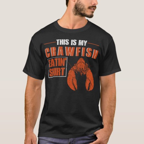 Funny Crawfish Season Boil Crawfish Eating T_Shirt