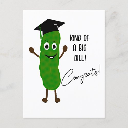 Funny Creative Graduation Pun Dill Graduation card