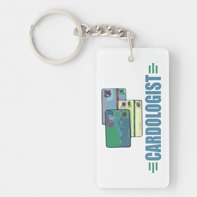 Funny Credit Card Keychain (Front)