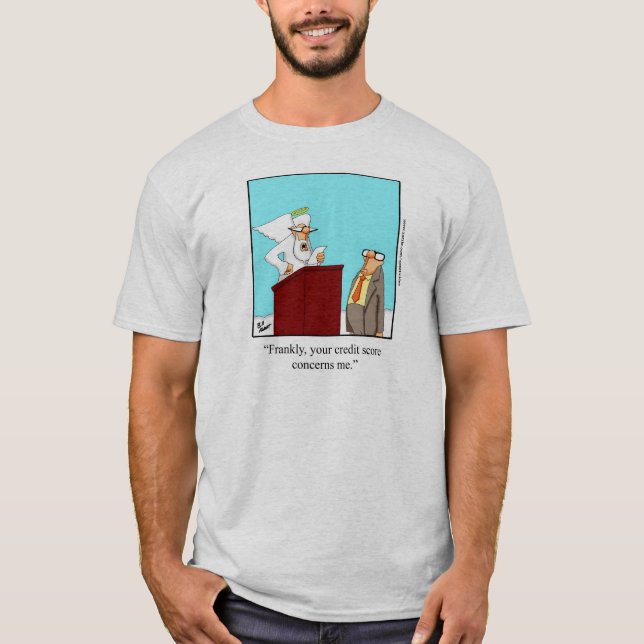 Funny Credit Score Tee-Shirt "Spectickles" T-Shirt (Front)