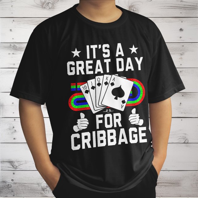 Funny Cribbage Board For Cribbage Card Game Player T-Shirt (Creator Uploaded)