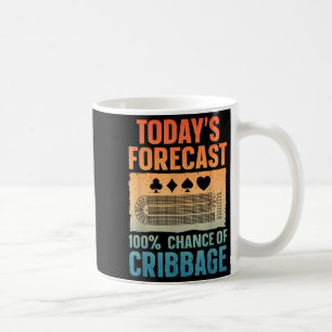 Funny Cribbage Design For Men Women Kids Card Game Coffee Mug