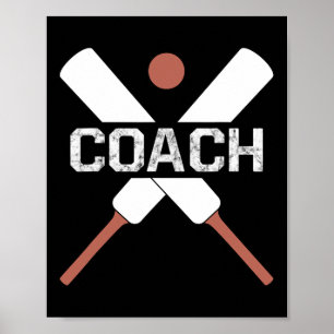 Funny Cricket Coach Shirt Best Coach Gift Poster