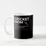Funny Cricket Mom Definition Best Mom Ever Premium Coffee Mug